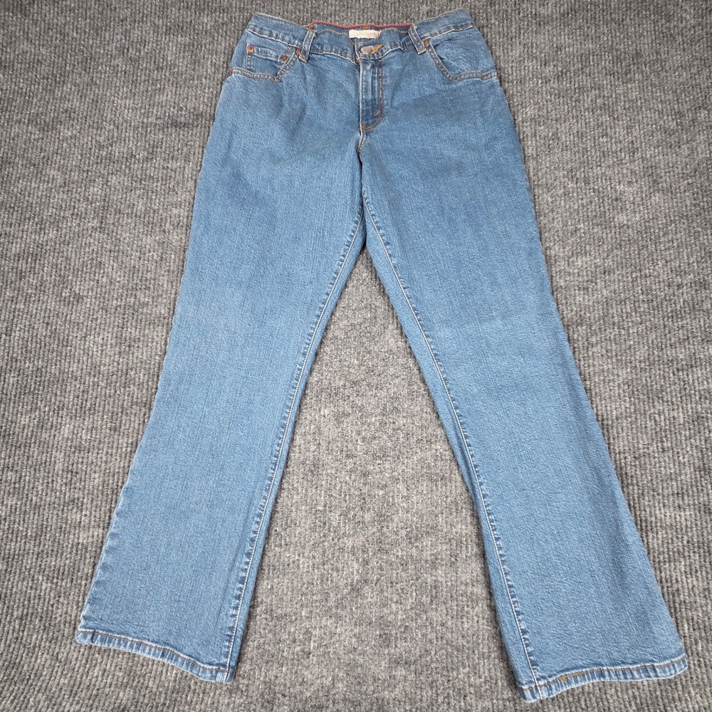 Levi's 550 Women's Jeans Relaxed Boot Cut Blue Denim Size 8S